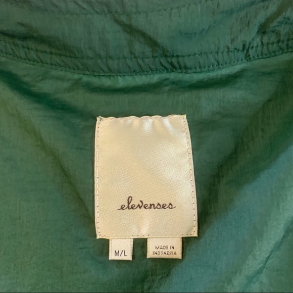 Anthropologie Elevenses Colorblock Windbreaker - Picture 10 of 11